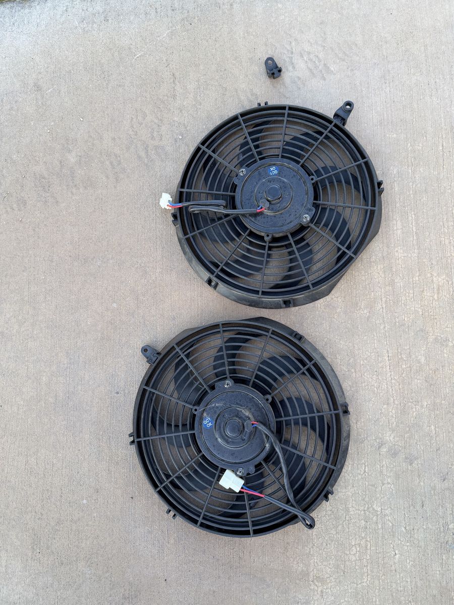 Dual Electric Cooling Fans