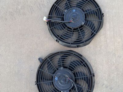 Dual Electric Cooling Fans