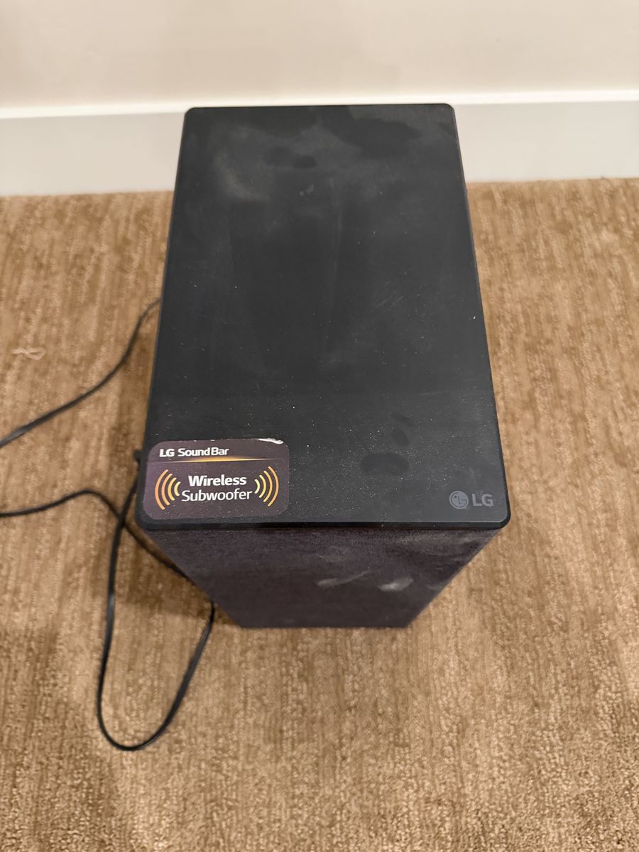 LG Wireless Active Subwoofer SPFS-W Black