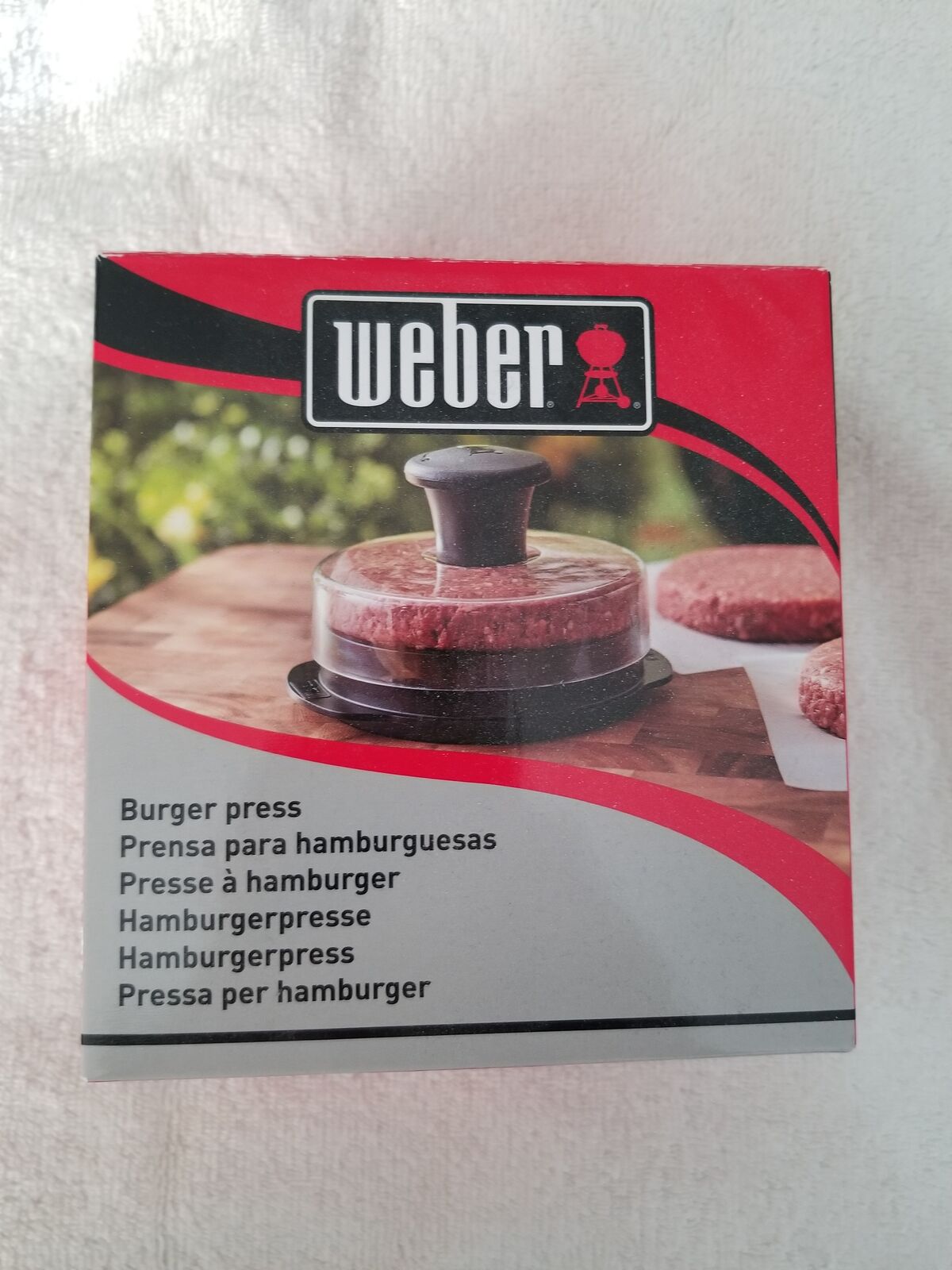 Weber Burger Press New In Box