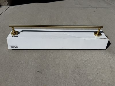 Kohler Elate 24" Towel Bar - Vibrant Brushed Moderne Brass
