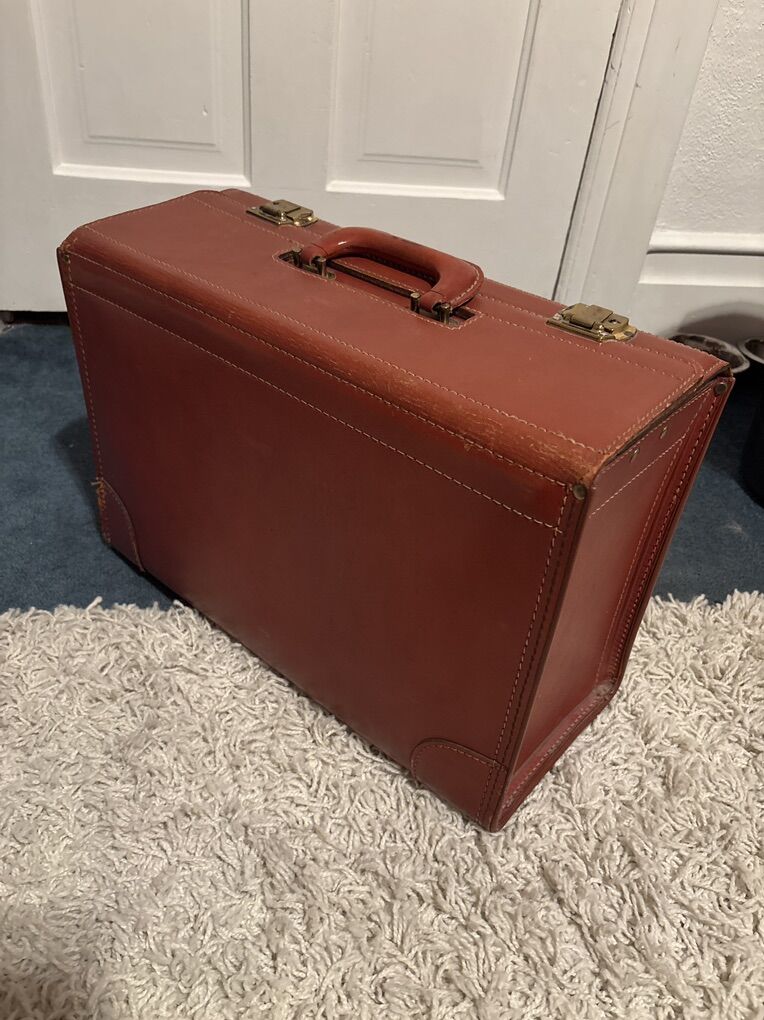 Vintage Leather Briefcase