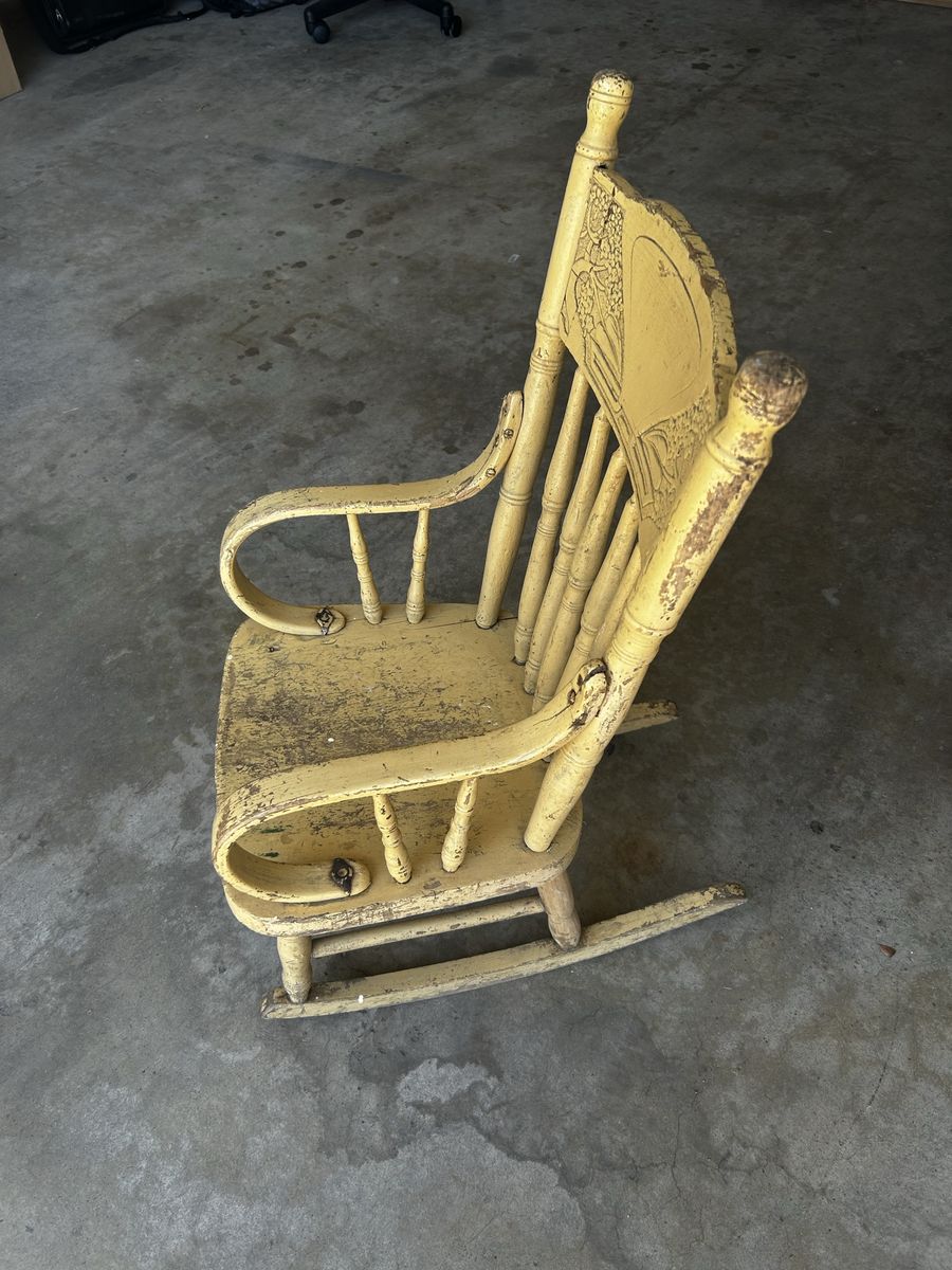 Vintage Child's Rocking Chair