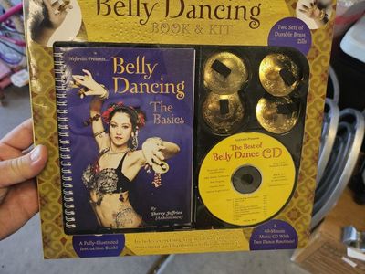 Belly Dancing Book & Kit - Nefertiti Presents: The Basics w/ CD & Zills