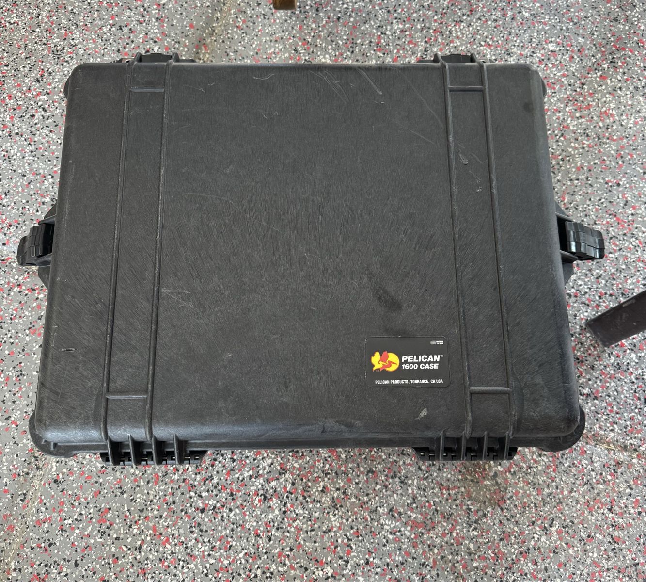 Pelican 1600 Protector Hard Case Black