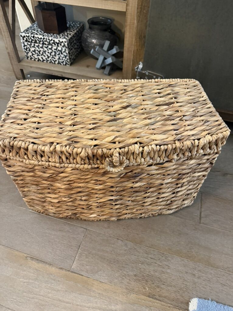 Wicker Storage Basket/chest