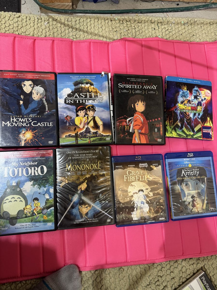 Anime dvds lot