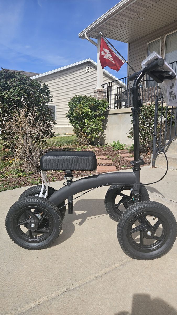 New Medline All Terrain Knee Scooter