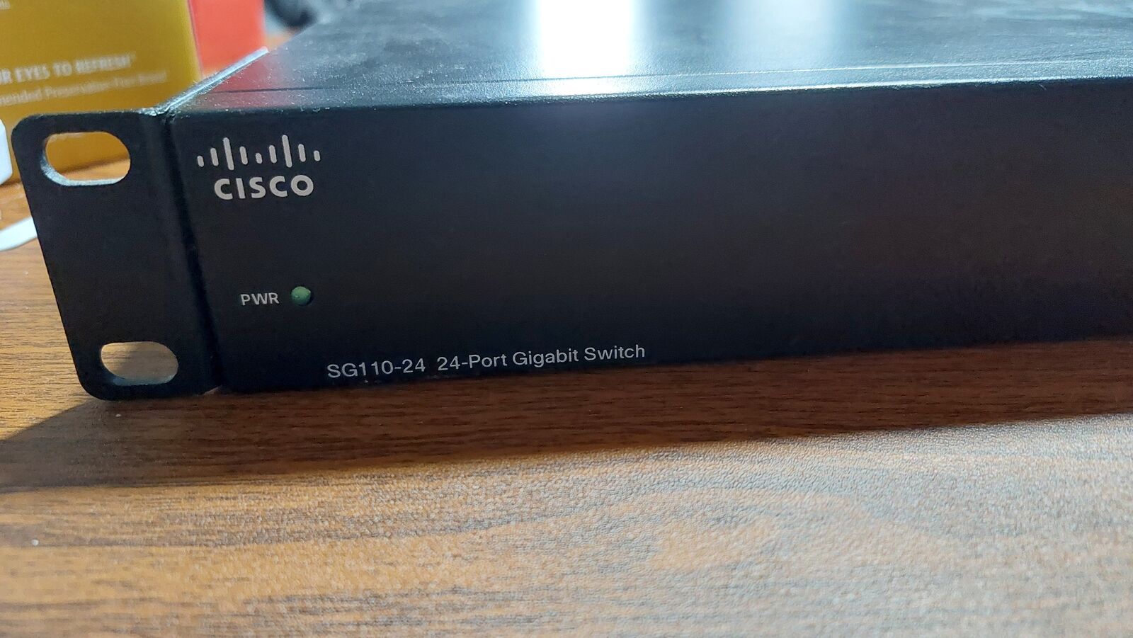 Cisco SG110-24 Unmanaged Switch  Rack unit.