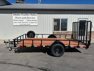 2026 Big Bubba's Trailers 7x12' 4' Single Axle Utility Trailer - Package 4