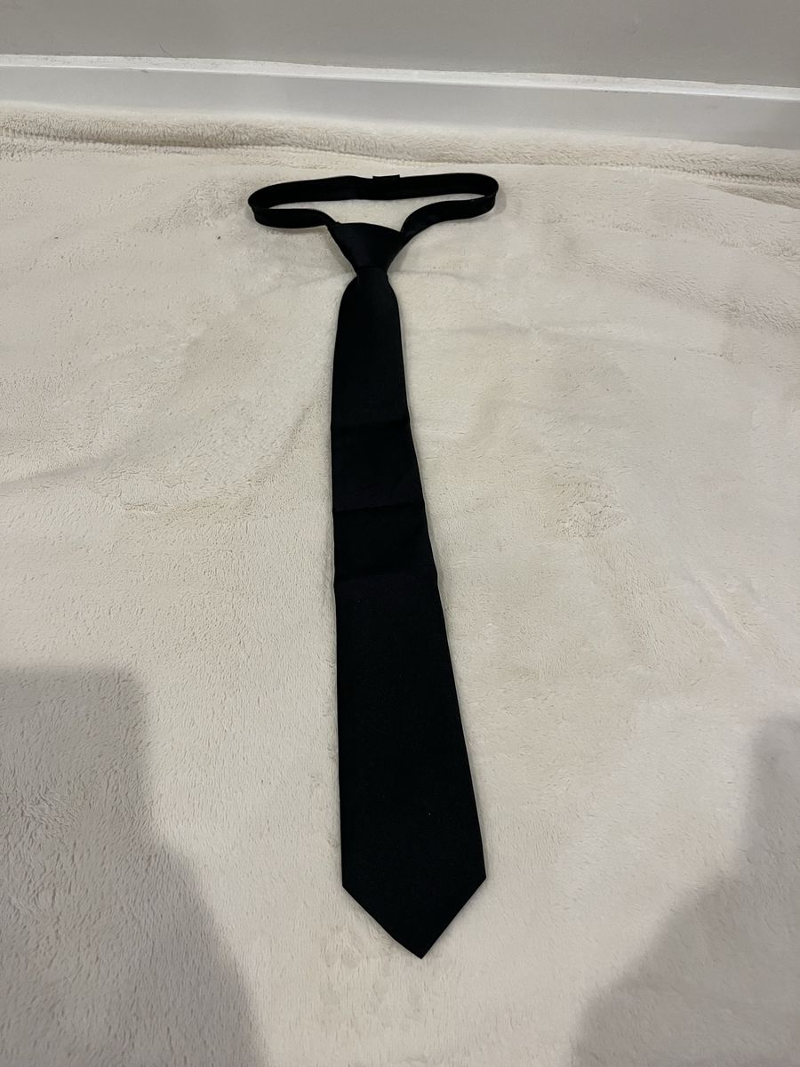 Boys Black Tie