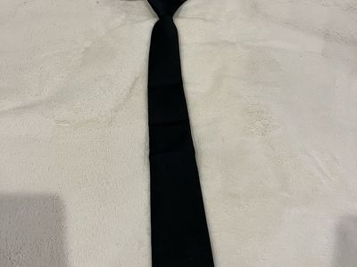 Boys Black Tie