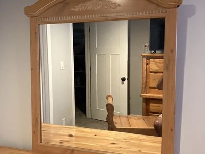 Log cabin dresser