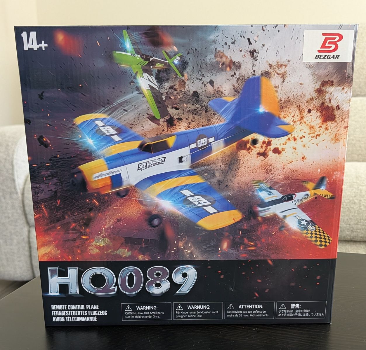 RC Airplane 13" Bezgar Z61