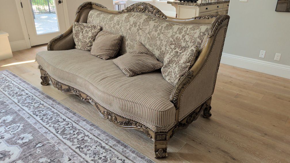 Hardwood Couch, High Quality Handcrafted