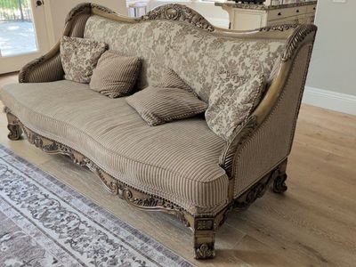 Hardwood Couch, High Quality Handcrafted