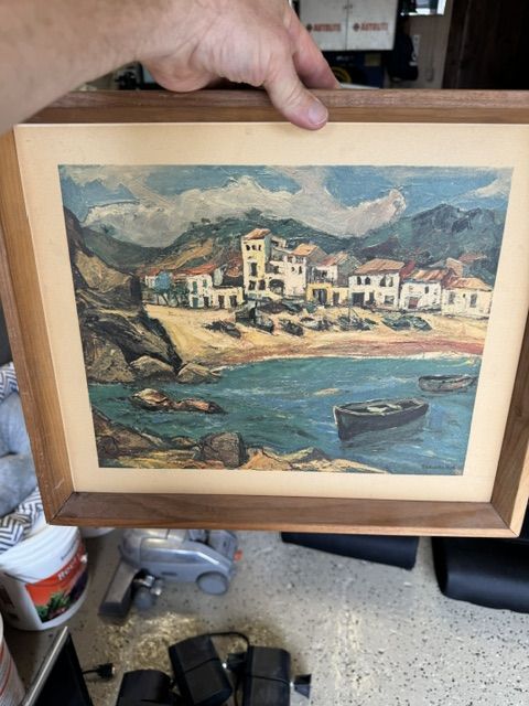 Seaside Villa canvas