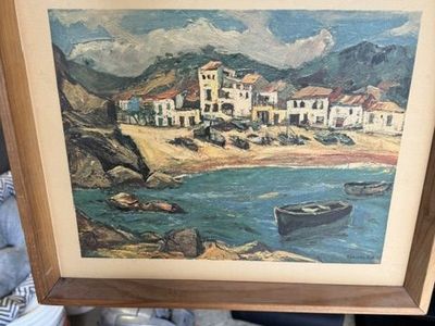 Seaside Villa canvas