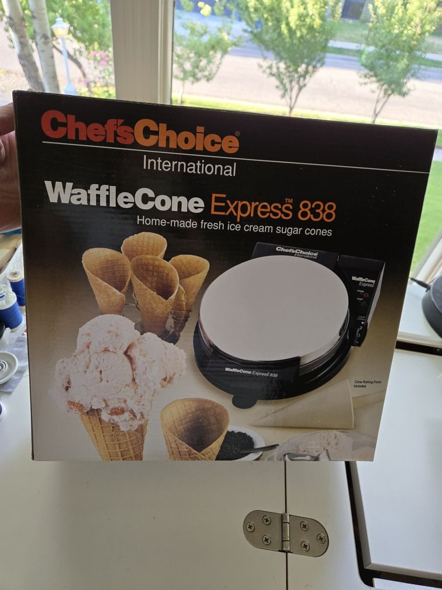 NEW waffle cone maker