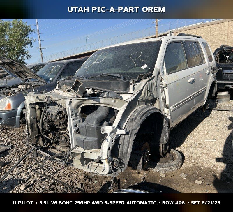 2011 Honda Pilot Parts - UTPAP Orem