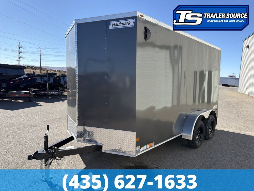 7x14 Haulmark Passport DELUXE Enclosed Cargo Trailer - 7'0" Interior - 7K GVWR