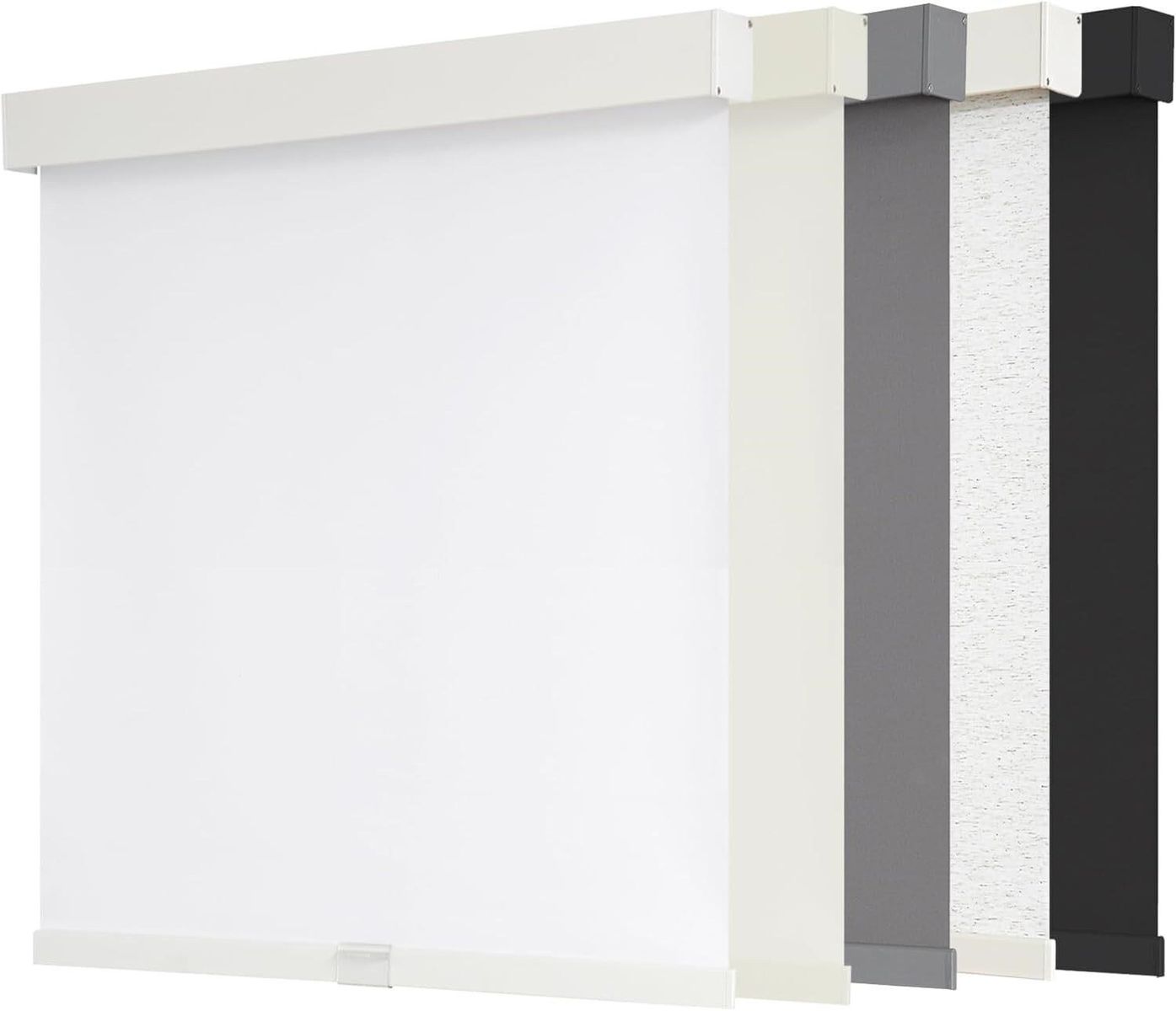 AOSKY Blackout Roller Shades - White