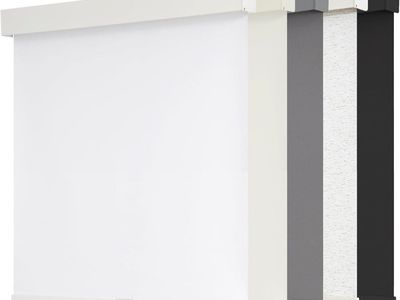 AOSKY Blackout Roller Shades - White