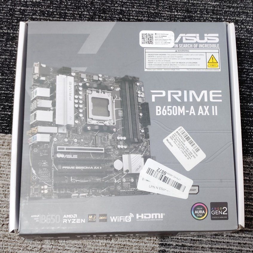 ASUS Prime B650M-A AX II | mATX Motherboard