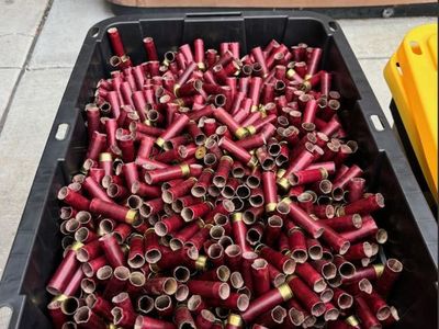 Federal Paper Hulls. 12 Ga, Once fired