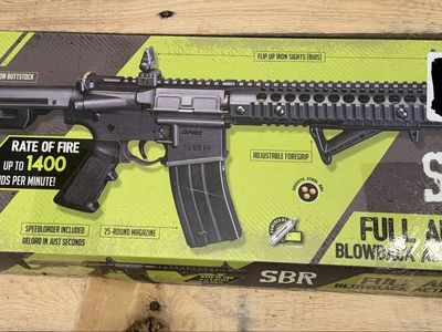 ArmyBoy Crosman DPMS SBR Full-Auto CO2 BB Gun Rifle