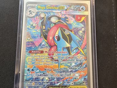Mega Greninja eX SIR Pokemon Card