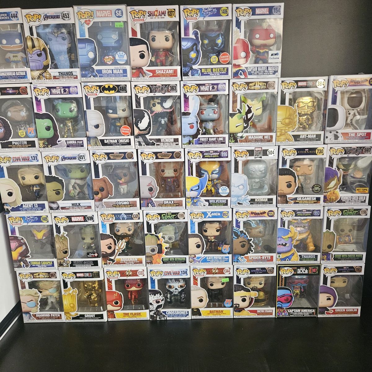 marvel funko pops