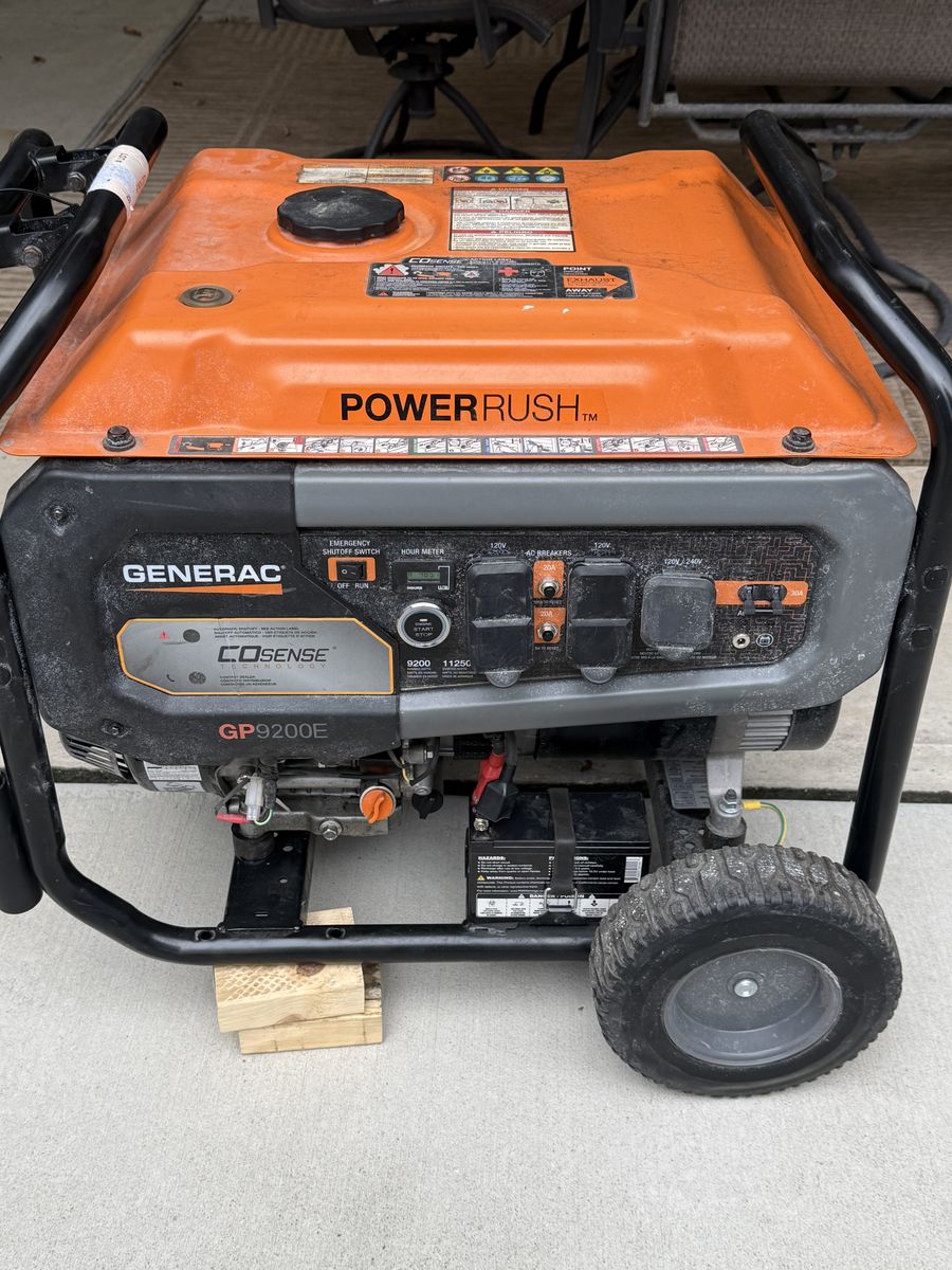 Generac Power Rush 9200/11250 watts