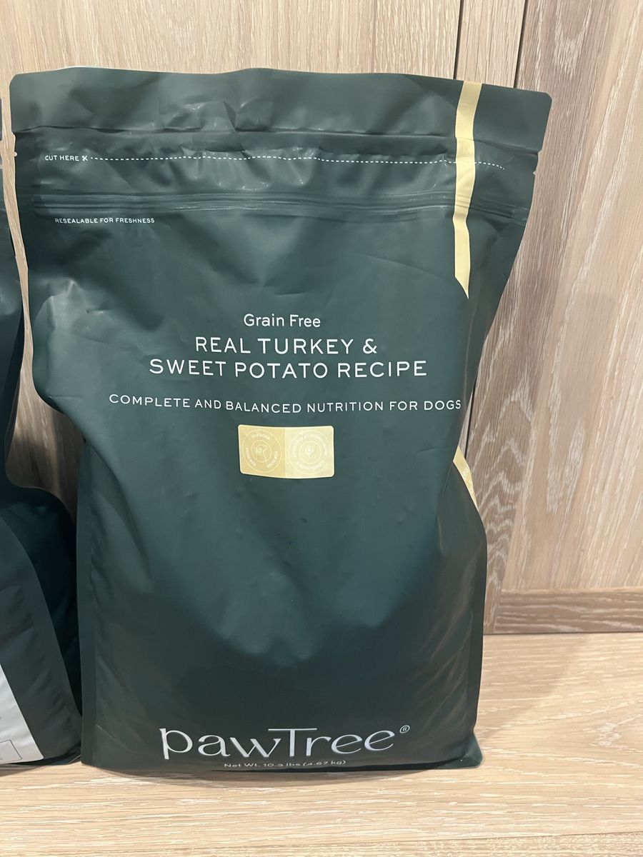 PawTree Grain Free Real Turkey & Sweet Potato Recipe Dog Food - 10.5 lbs