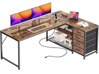 Praisun 61 L Shaoed Desk - New