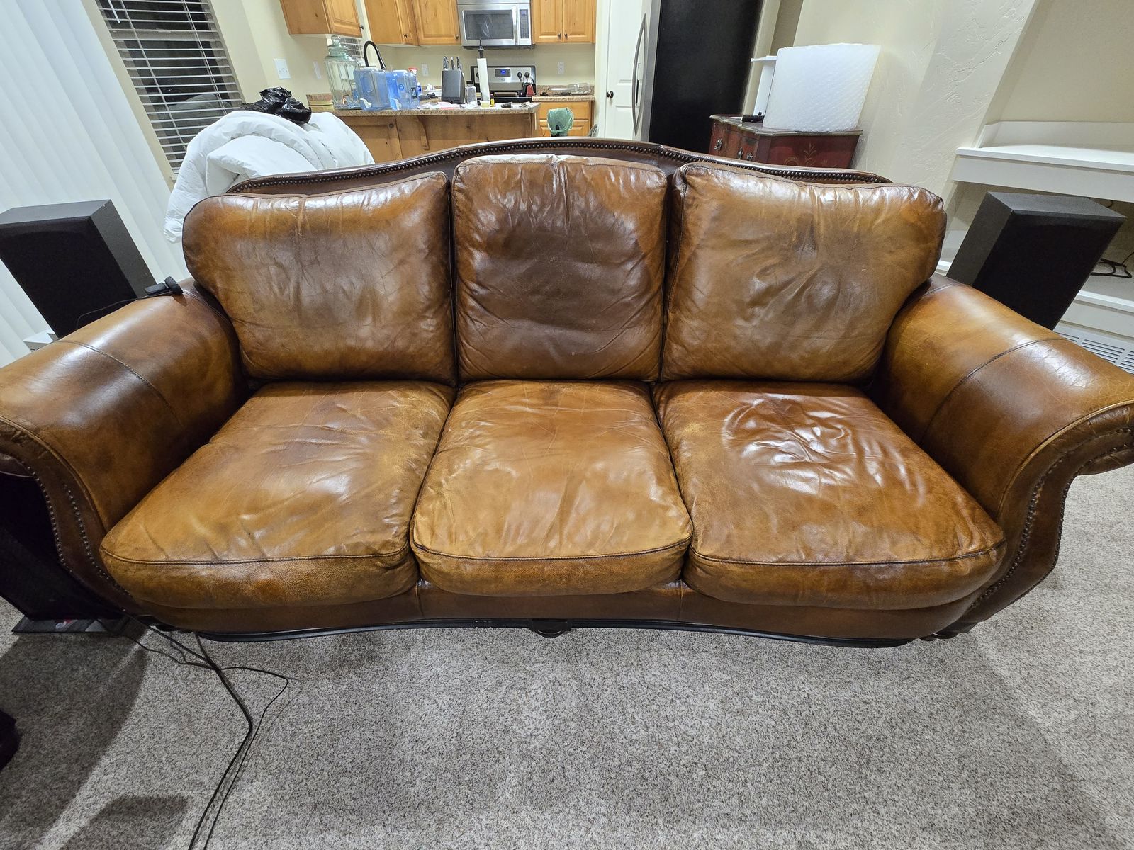 Leather Couch