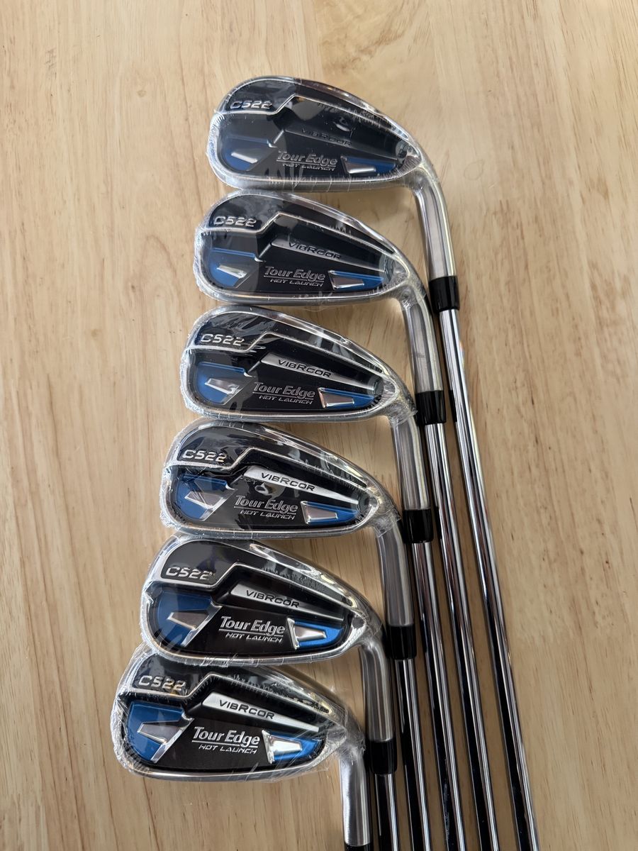 NEW Tour Edge Hot Launch c522 Iron Set 4-9