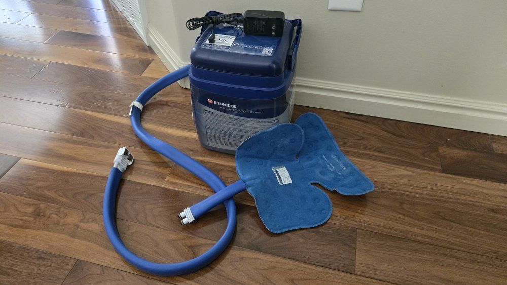 Breg Polar Care Cube Cold Therapy System with Knee Pad - Used, Good Condition