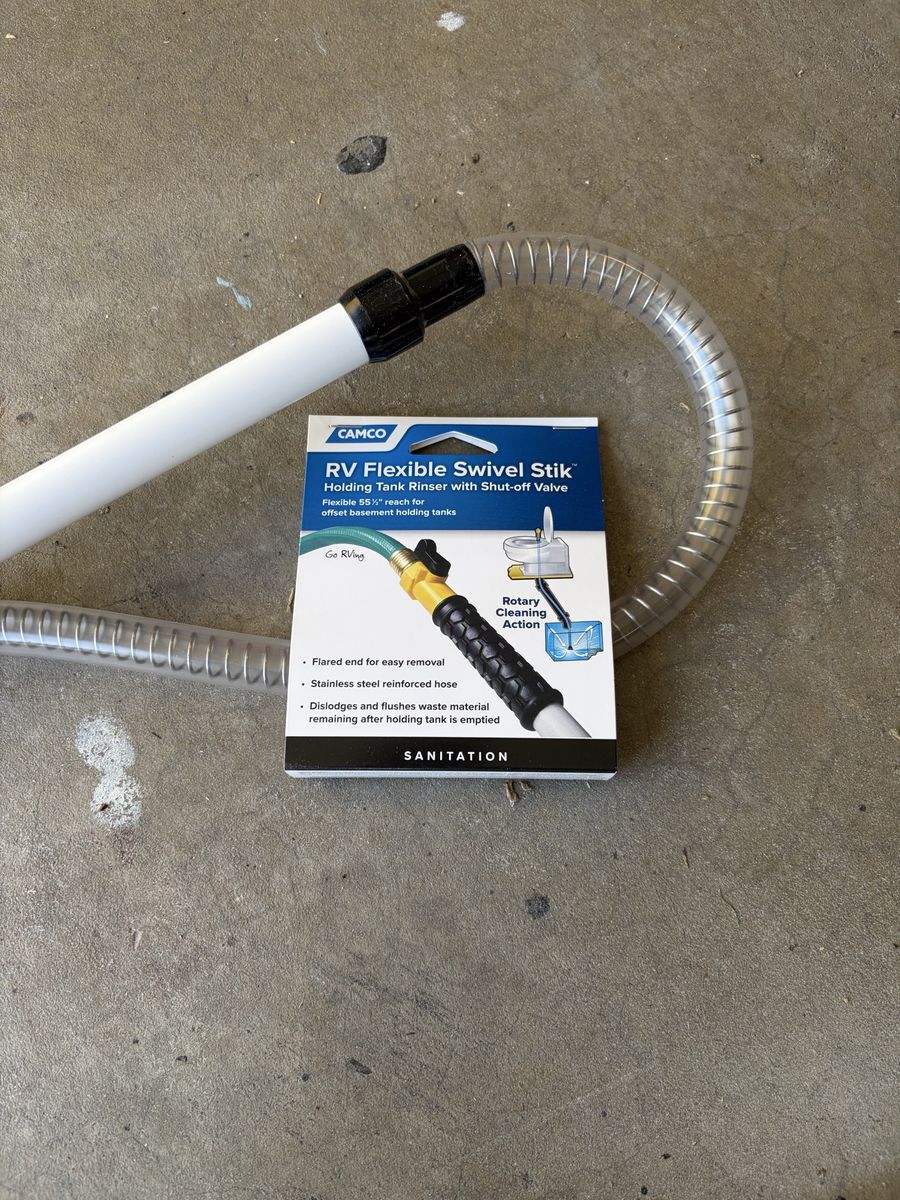 RV flexible Swivel stik