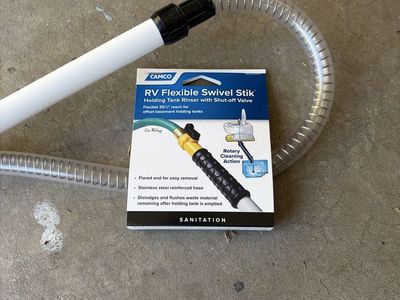 RV flexible Swivel stik