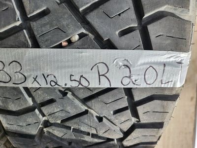 33x12.50r20 nitto ridge grappler