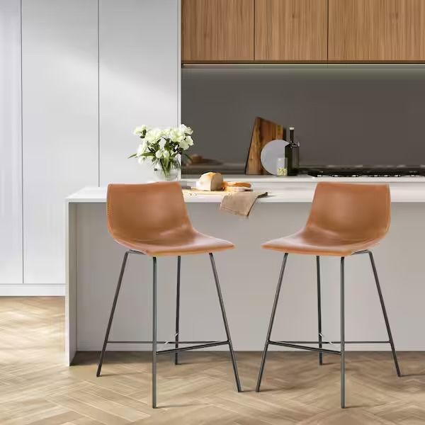 Brand New Unassembled Poly & Bark Paxton 24” Counter Stools – Set of 2