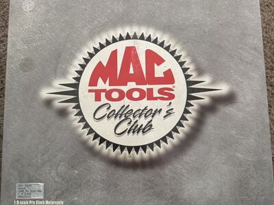 Mac Tools Collectible Diecast Pro Stock Motorcycle