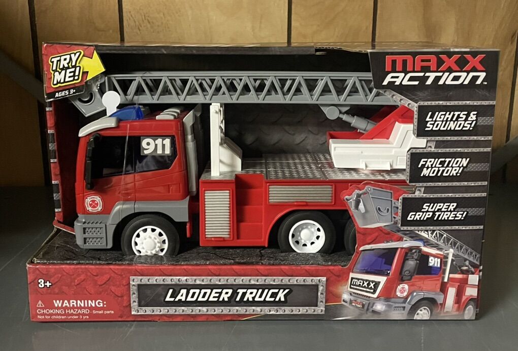 Maxx Action Fire & Rescue Series Ladder Truck