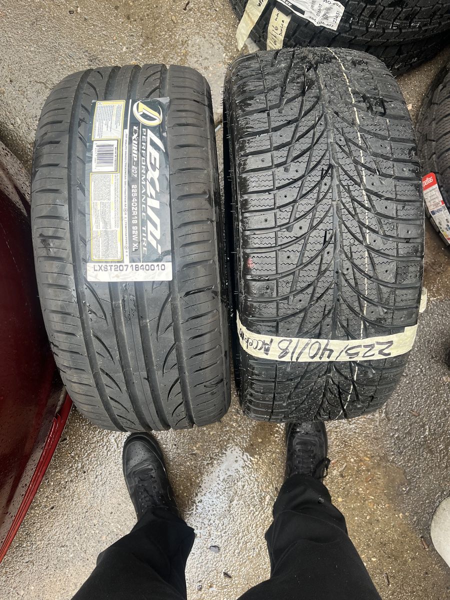 225/40/18 NEW PAIR OF TIRES