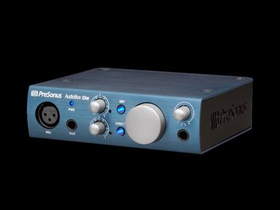 BRAND NEW IN BOX- Presonu Audiobox iOne Audio