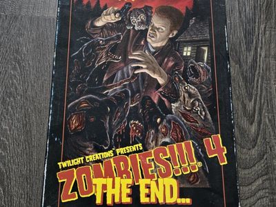 Twilight Creations Zombies!!! Board Game Lot - 2nd Edition & 4: The End