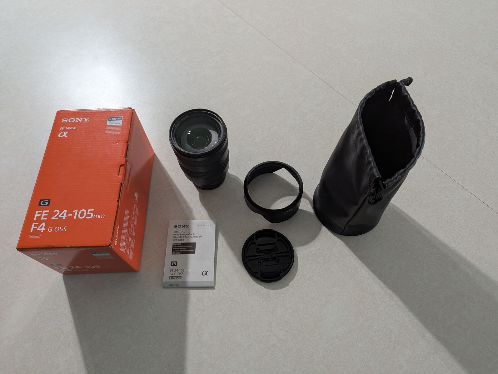Sony 24-105 F4 Lens