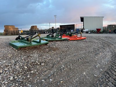 New ever used industries America 7 foot mowers