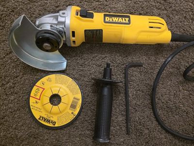 DEWALT 7 Amp 4.5 in. Corded Angle Grinder
